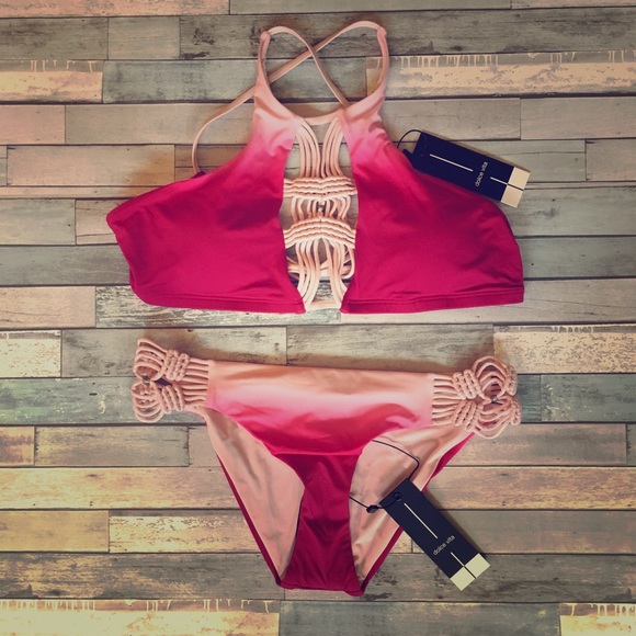 👙SALE!👙Dolce Vita macrame two piece bikini - Picture 3 of 3